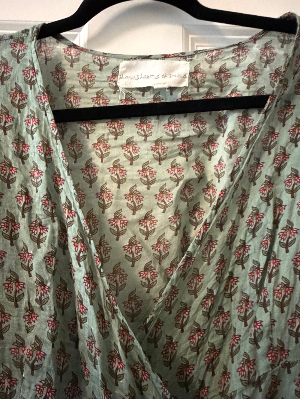 Daughters of India Wrap Dress - Picture 5 of 9